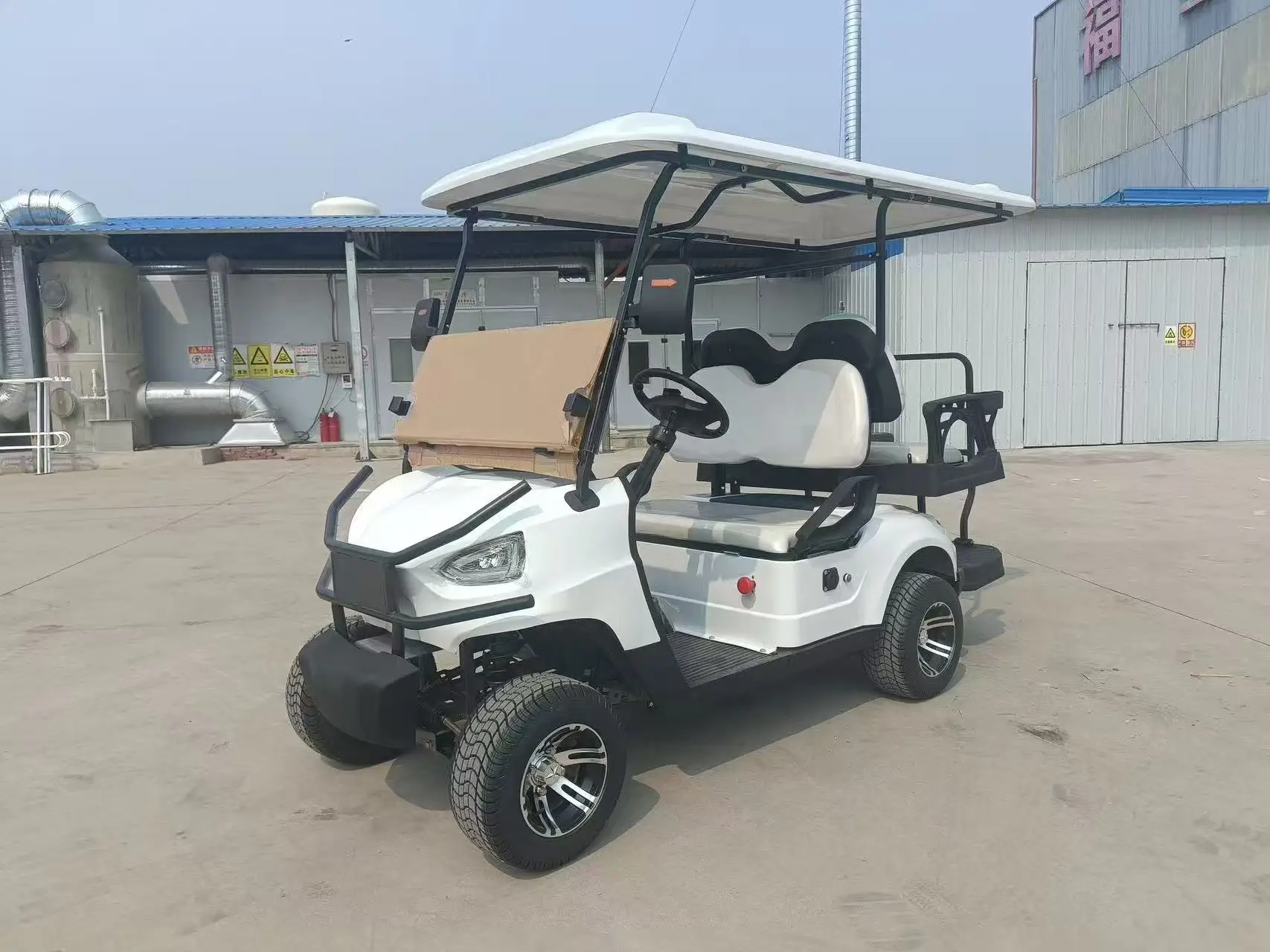أفضل جودة عربة جولف ذات 4 عجلات عربة جولف كهربائية صينية #6