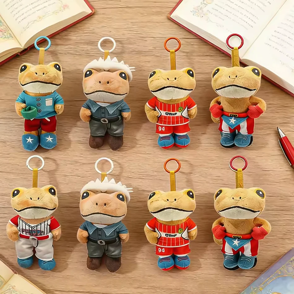 Nuevo Peluche Americano de Sapo Bad Bunny, Lindo Peluche de Dibujos Animados con Concho, Llavero, Decoración para Bolsos, Muñeco de Peluche, Colgante para Bolsos, Navidad