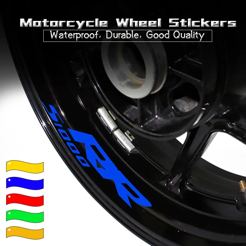 

s1000rr Reflective Decoration Decals For BMW S1000RR S 1000RR Inner Rims Stripe Tapes Motorcycle Waterproof Wheels Sign Stickers