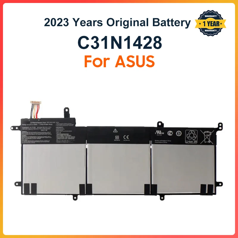 C31N1428 Laptop Battery For ASUS Zenbook UX305L UX305LA UX305UA C31N1428 3ICP5/91/91 11.31V 56WH