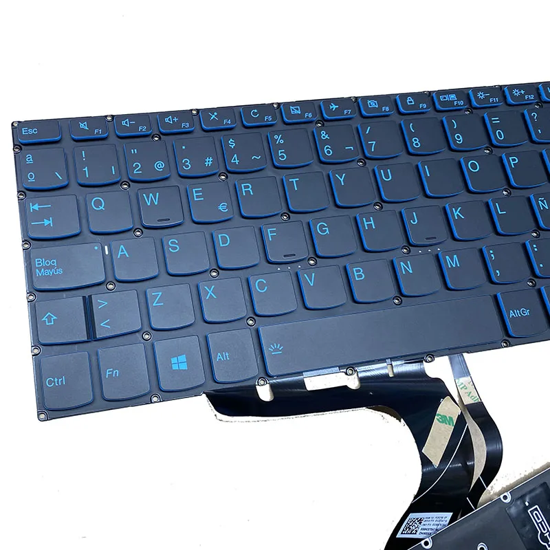 New SP Spanish Keyboard For Lenovo IdeaPad L340-17 L340-15 L340-17IRH L340-15IRH With Blue Backlight