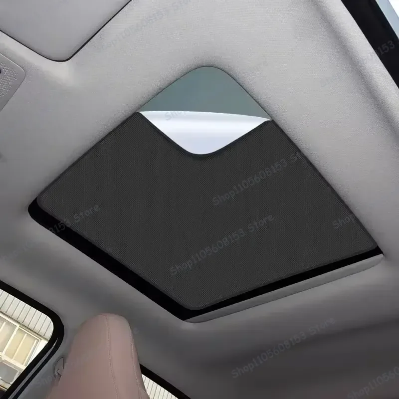 For LEAPMOTOR T03 2023 2024 2025 Suede Sunshade for Sunroof UV Protection Heat Insulation Electrostatic Skylight Cover Auto