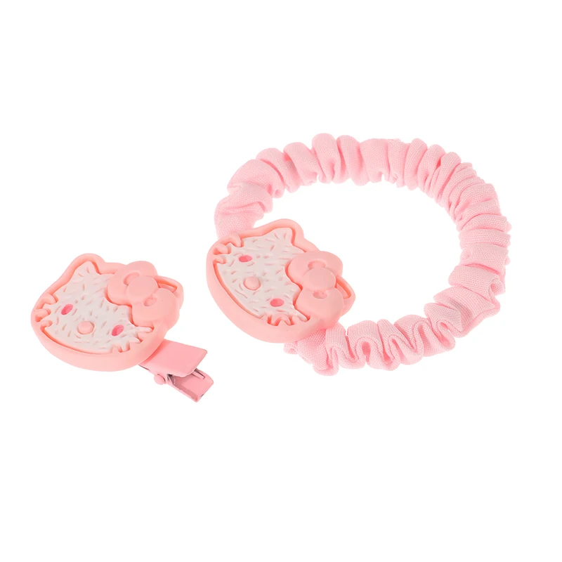 Horquillas para el pelo de Hello Kitty para niña, accesorios para la cabeza, horquillas, accesorios para el cabello, regalo