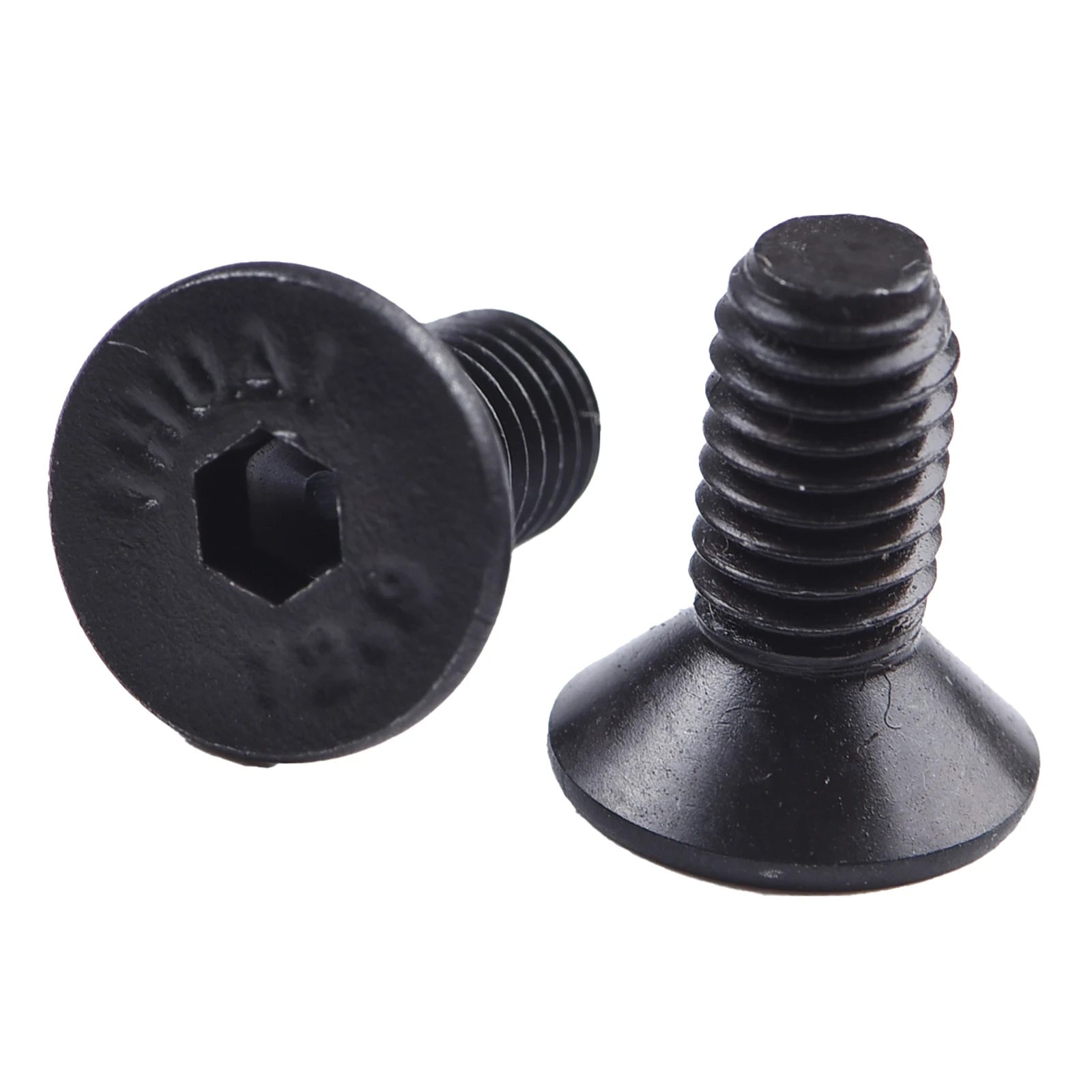 8pcs MTB Bike Lock Shoe Cleat Bolts 8 Pieces Screw For SPD Self-Locking Pedal Locks Black Steel Cycling Bicycle Accessories