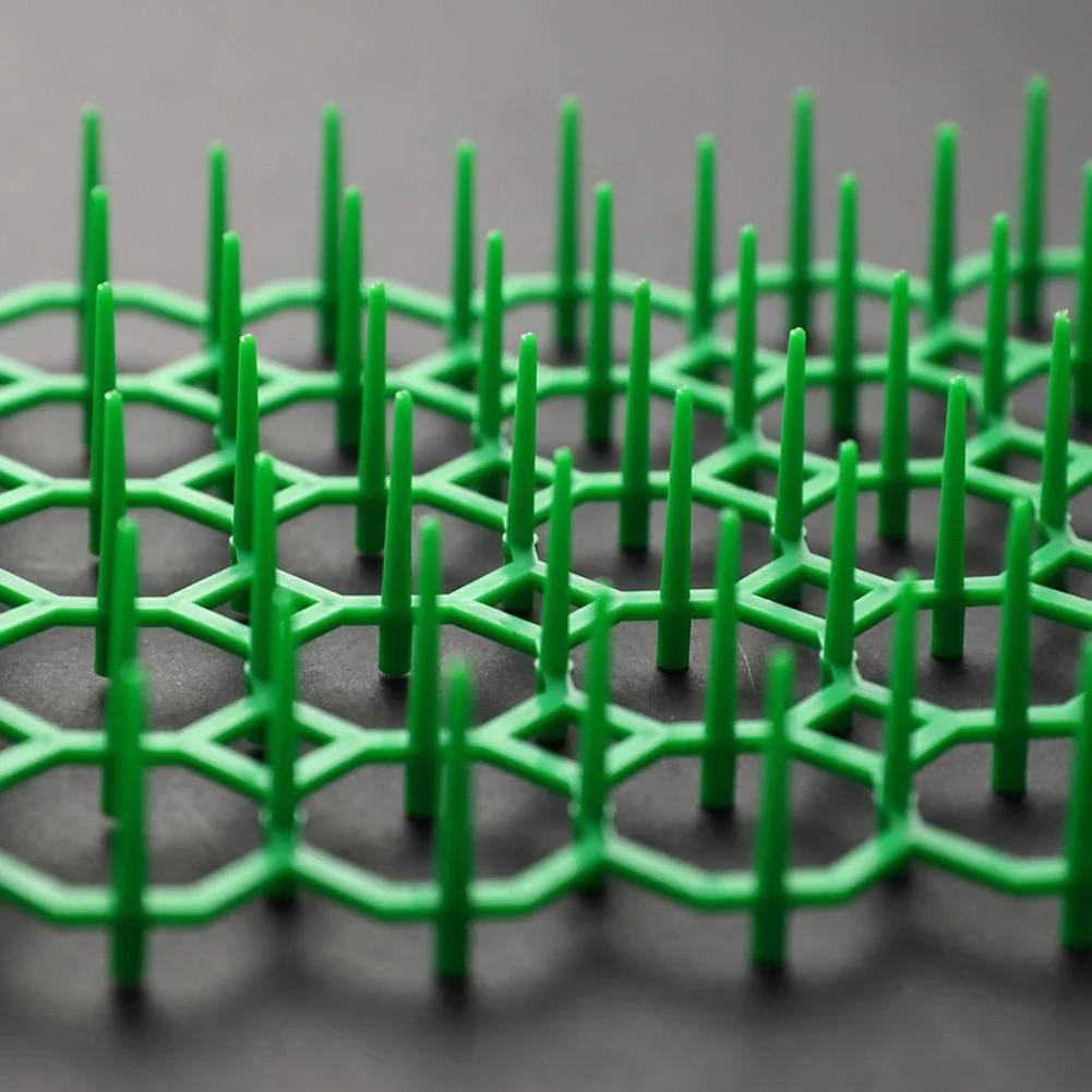 13 سنتيمتر x 49 سنتيمتر حديقة الخنزير قطاع البلاستيك الأخضر القط طارد الحصير ل محرك بعيدا القطط الكلاب حماية الزهور النباتات حديقة سياج