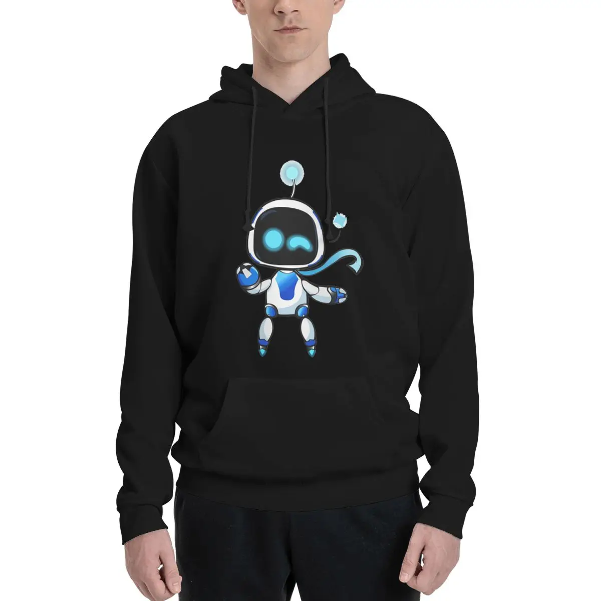 Astrobot Wink Hoodies Men's Women Casual Pullover Sweatshirts Hip Hop Long Sleeve Clothing Autumn Winter