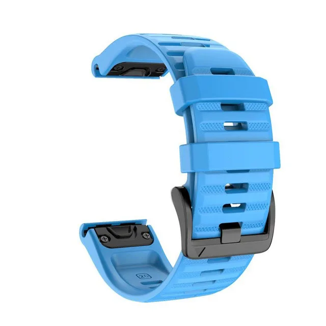 QuickFit 26 mm 22 mm Uhrenarmband für Garmin Fenix 7X 7 Pro Sapphire Solar Silikon Armband Fenix 8 E 6X 6 Pro 5X 5 Plus Armband