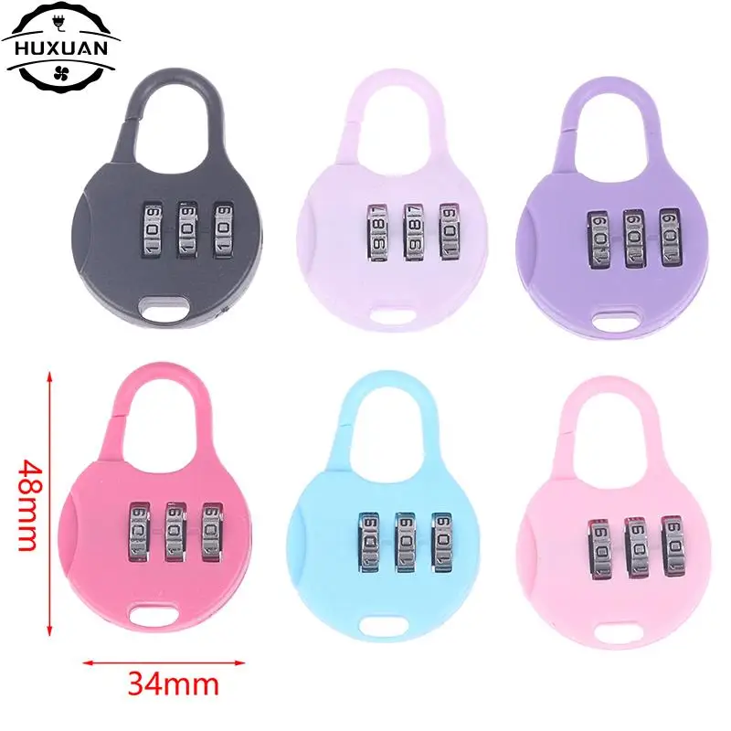 Luggage Travel Digit Number Code Lock Combination Padlock Safe Lock For Gym Digital Locker Suitcase Drawer Lock Hardware Plastic