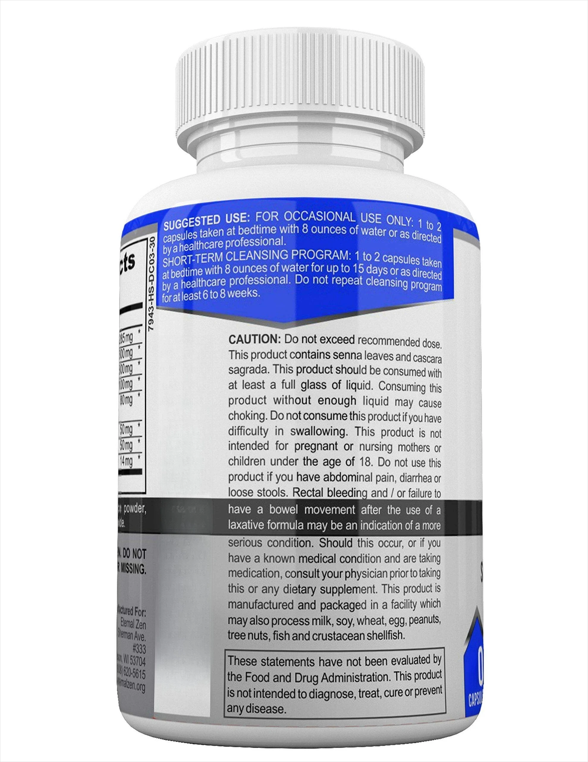 15-Day Cleanse and Detox Supplement – Anti-Cellulite Belly Fat Burning, Digestion and Weight Management
