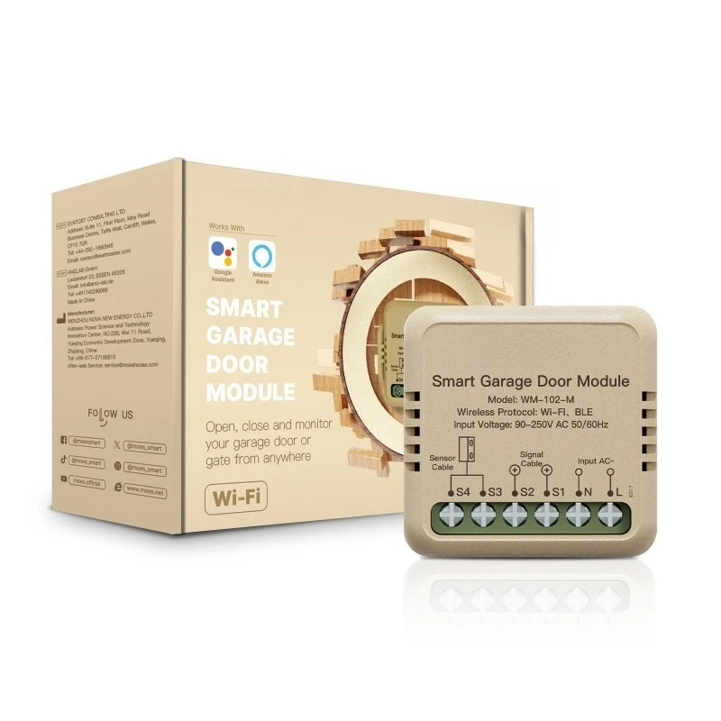 Smart Home WiFi Garage Door Smart Switch App Timing Alexa Voice Intelligent Breaker Module