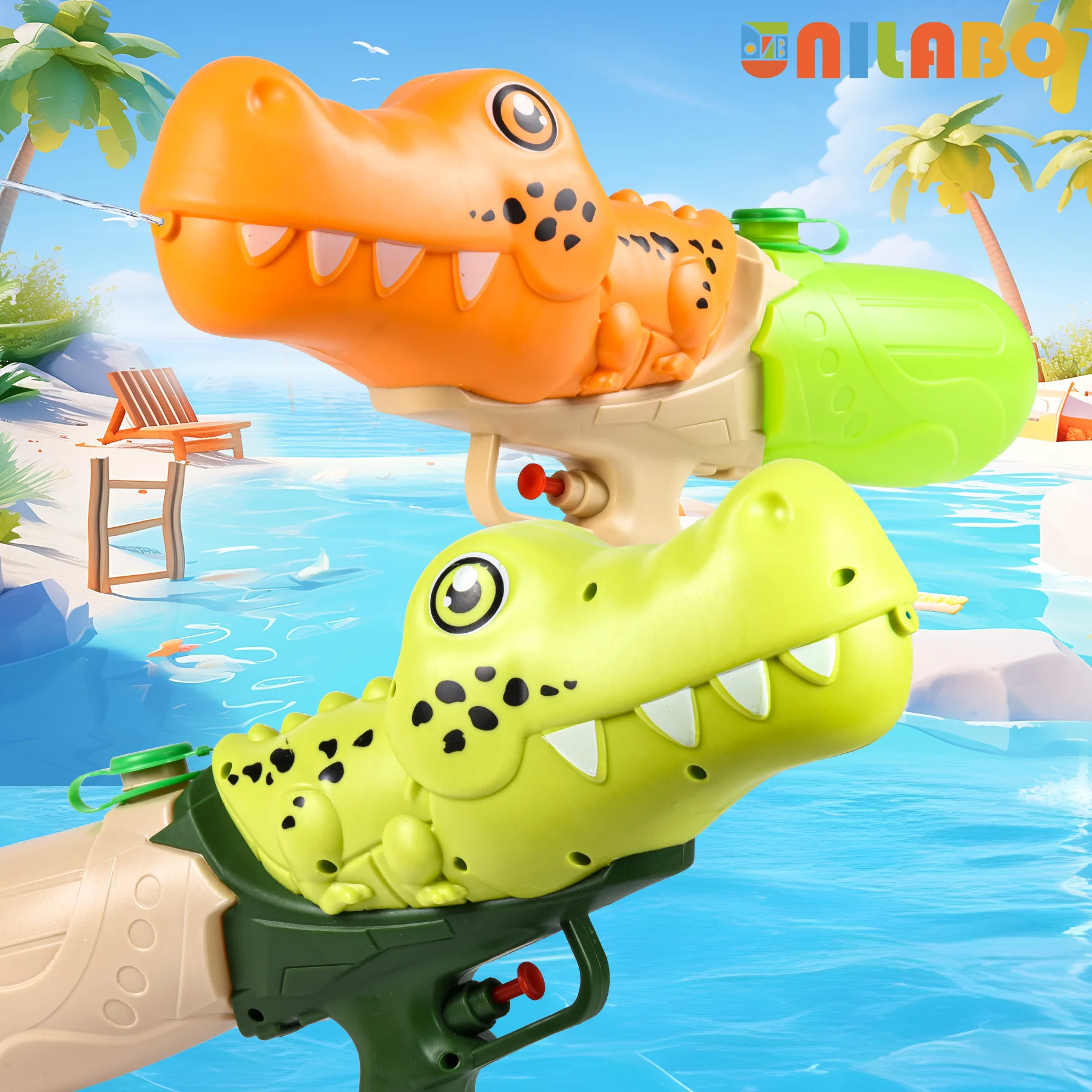Pistola de agua de juguete para niños, potente pistola de agua con capacidad de humedad de 500ML, pistola de chorro de largo alcance para piscina para niños y niñas