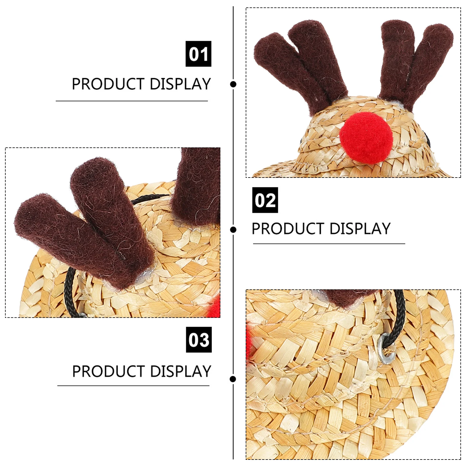 

1Set Xmas Lizard Hat Scarf Reptile Festival Costume Accessory Christmas Decorative Pet Supply Reptile Hat Scarf