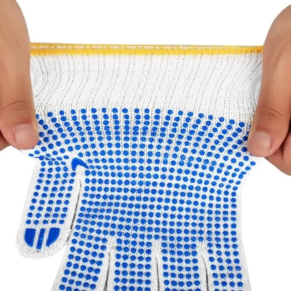 gants-de-travail-resistants-a-l'usure-48-pieces-24-paires-gants-de-protection-en-coton-epais-revetement-en-caoutchouc-confortables-a-pois-en-pvc