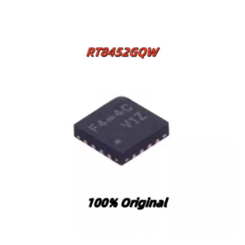 5PCS RT8452GQW RT9365GQW 16-WQFN LED Driver IC 3x3 QFN-16 Power Management Chip New Original