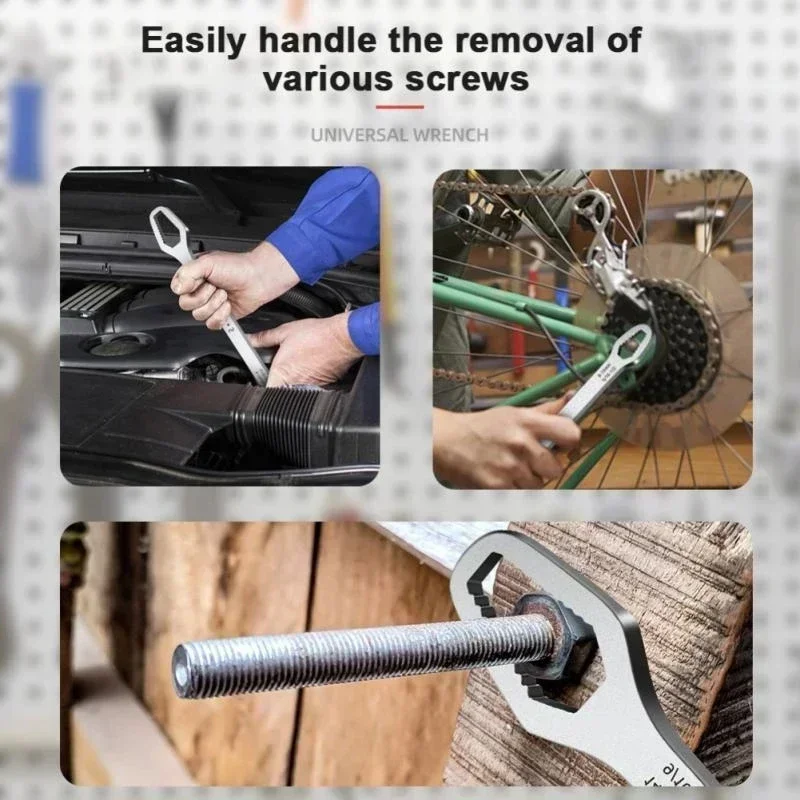 4-13 مللي متر 3-17 مللي متر 8-22 مللي متر مفتاح توركس سمك الذاتي تشديد مفتاح قابل للضبط مجلس مزدوج الرأس المفك اليد دراجة نارية أدوات