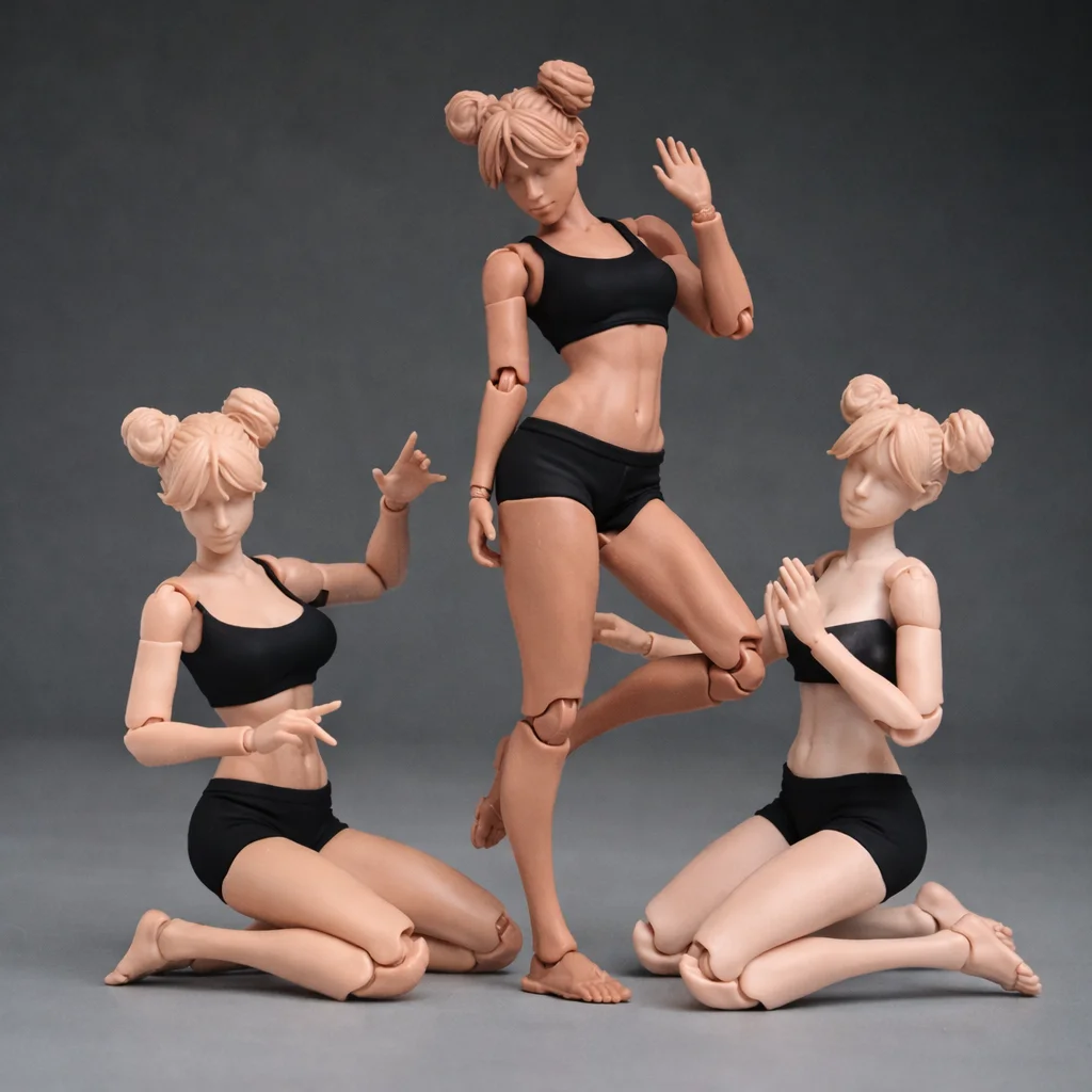 

1/12 супергибкое шарнирное тело девушки со сменной грудью 15,8 см, шарнирная фигурка женщины-солдата, модель художника, живопись