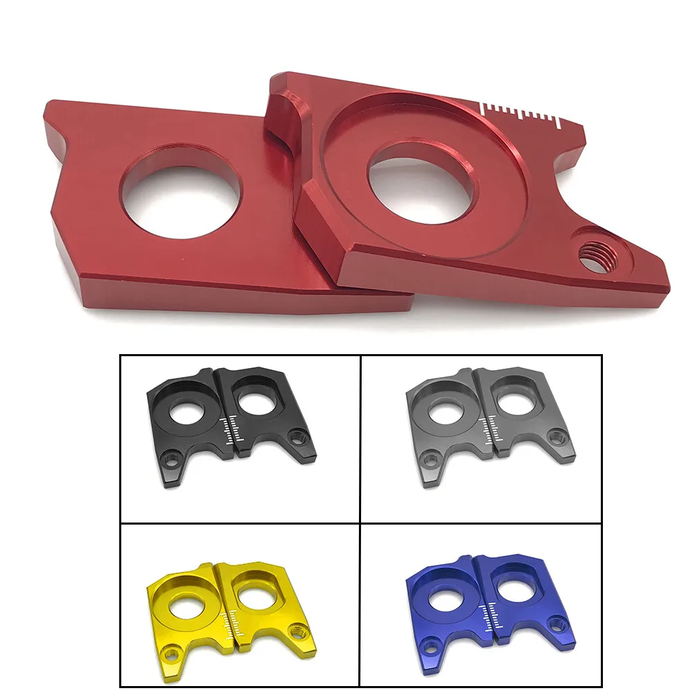 

CNC Aluminum Rear Chain Adjuster Axle Adjuster For Suzuki GSXR1000 DL1000 Hayabusa GSF1250S GSXS1000 GSXS1000F