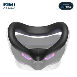 KIWI design F4 Silicone Facial Cover Compatible with Meta Quest 3S