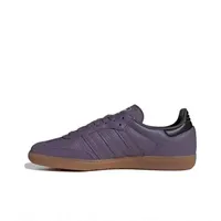 Adidas SAMBA OG OG Men and Women T-toe Shoes  Casual  Wear-resistant  Low Cut Outdoor Board Shoes Gray and White