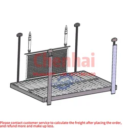 Customized2021 Hot sale rv motorhome accessories homemade rv bed lift/rv heavy bed lift kit/rv toy hauler bed lift