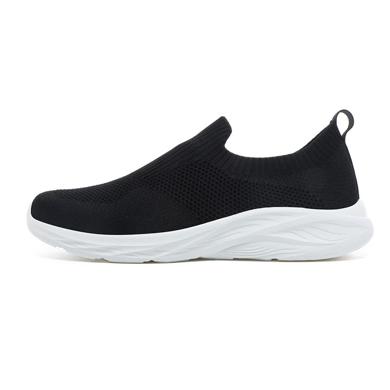 Men's Shoes Flying Mesh Breathable Casual Shoes Light Sports And Casual Running Shoes Fashionable And Simple Autumn Single Shoes