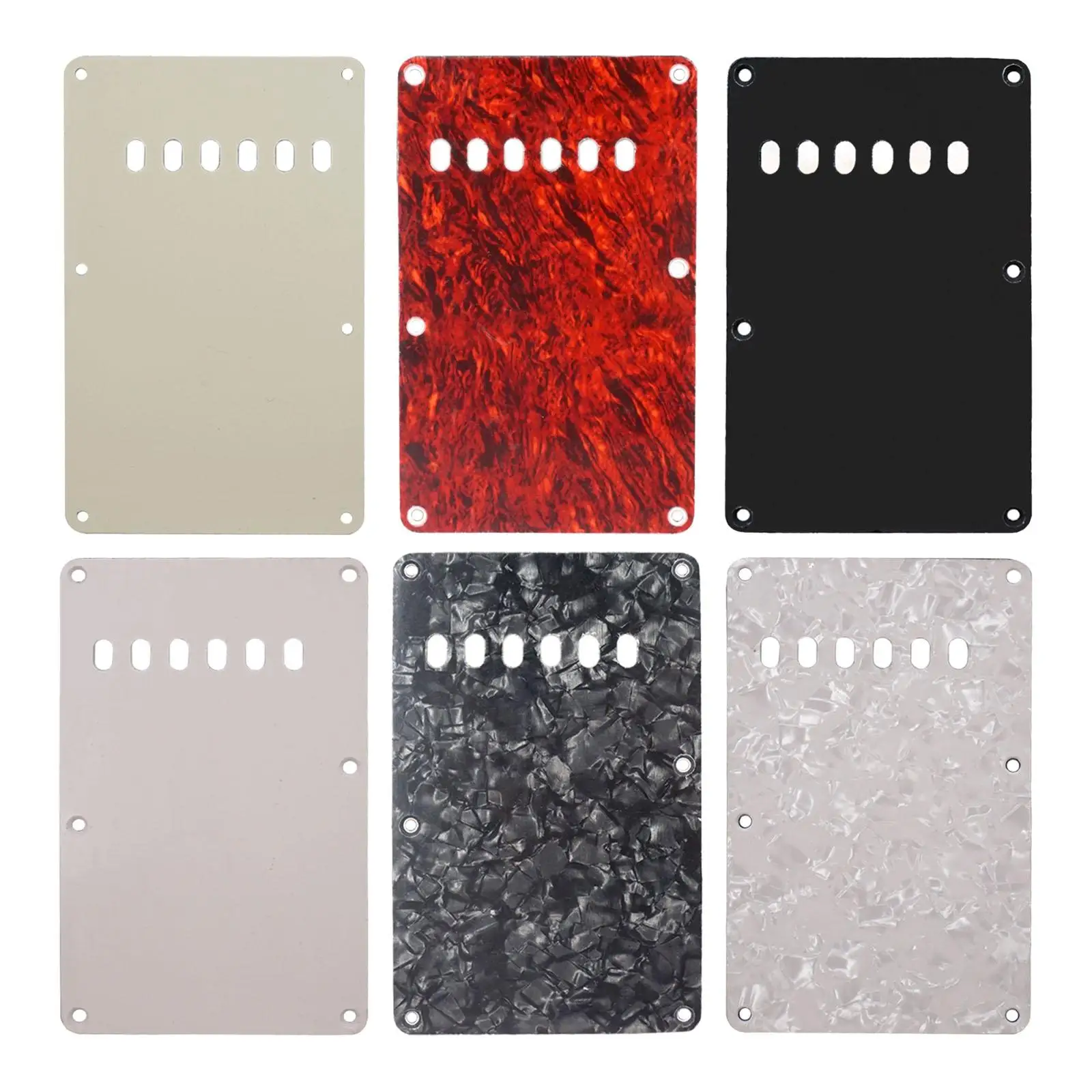 

6-отверстия накладка, крышка полости тремоло, задняя панель, запасная часть для электрогитары