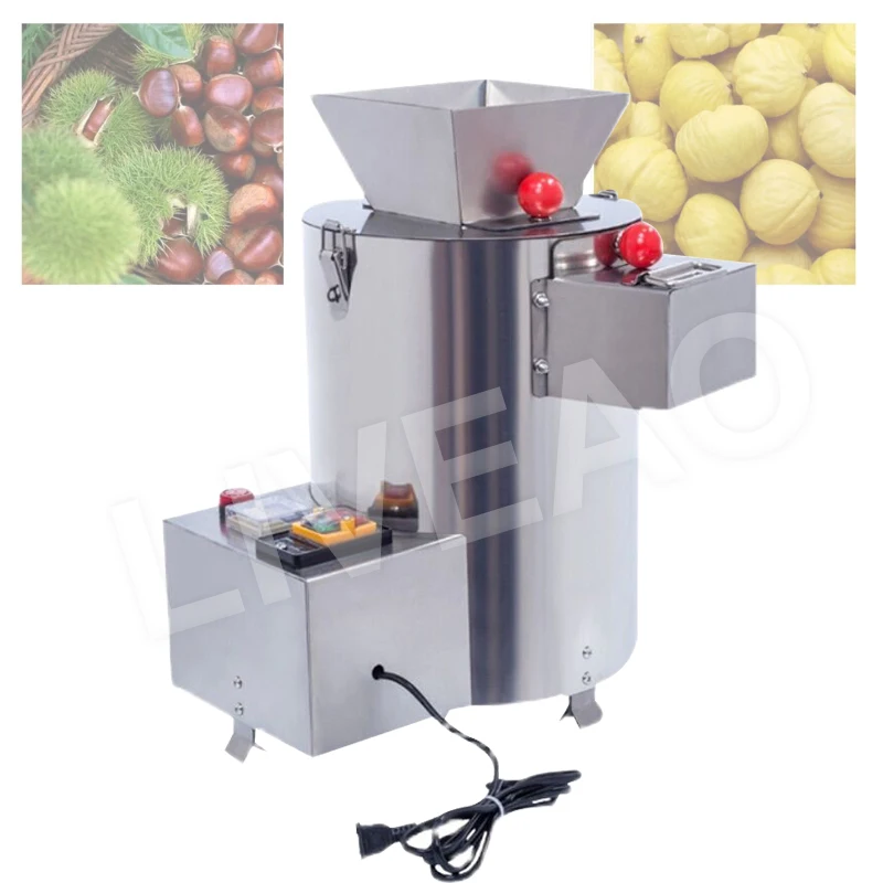 LIVEAO High Quality Chestnut Shelling Equipment Snack Chestnut Fast Peeling Machine