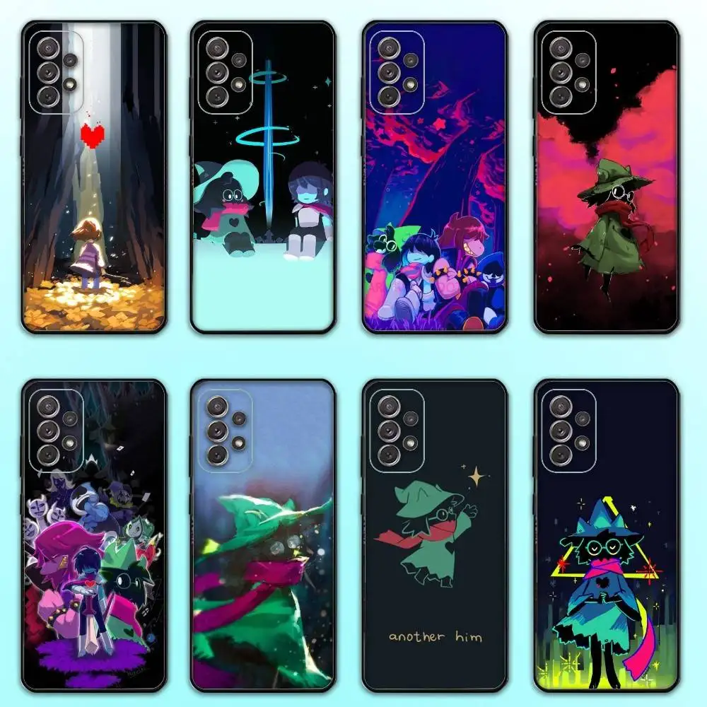 

D-Deltarune Ralsei-S Phone Case For Samsung S25,S24,S21,S22,S23,S30,Ultra,S20,Plus,Fe,Lite,Note,10,9,5G Black Cover