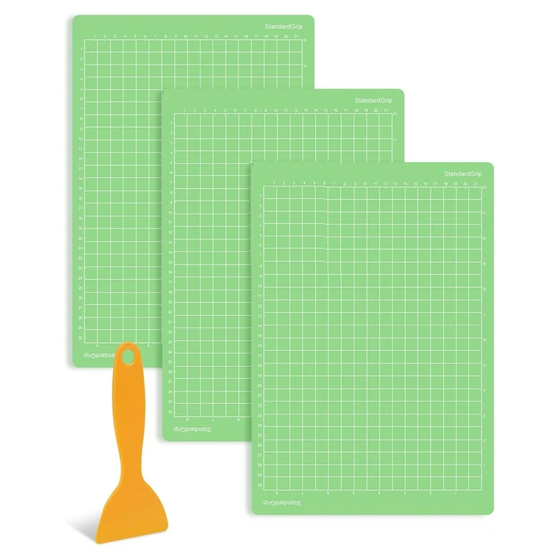 Top-Cutting Mat Compatible, Adhesive Sticky Non-Slip Cut Mats Replacement Accessories For Sewing Quilting And Craft