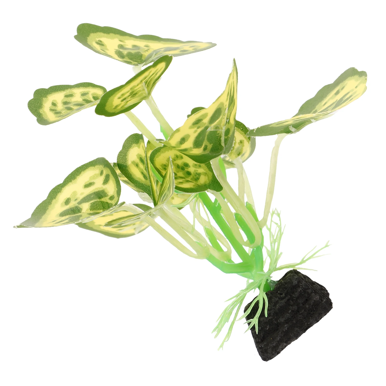 

Artificial Tree Root with Plant Decoration for Aquarium Fish Tank Realistic Aquatic Plants Lightweight Faux Water Grass Decor