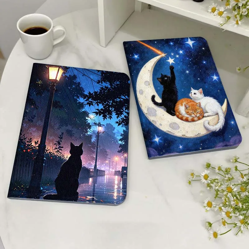 

Popular Cat Luminous Gift For Xiaoxin Lenovo Tab Pad K11 K10 M10 P11 3rd Plus Pro Legion Y700 Y900 Gen4 2 Tablet Case