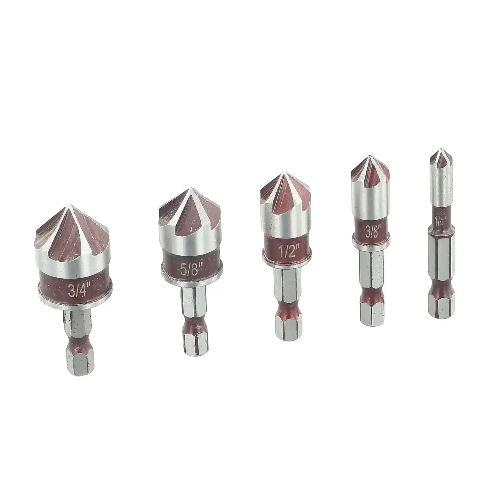 Hex Shank Drill Bit HSS Plywood Hardwood Precision Grinding Hex Shank Product Name Inch Prolong Life Item Metals