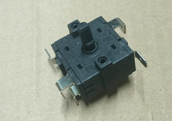 5-Pin 8-Position Rotary Selector Switch for Electric Oven Functions - FZ31-10 with Off Position