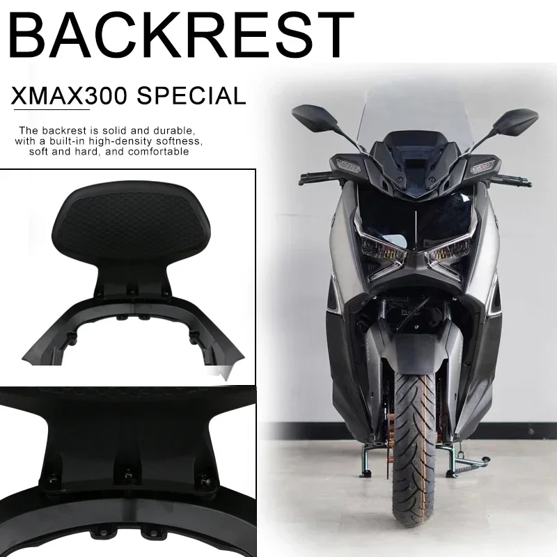 

Motorcycle Accessorie for Yamaha X-MAX300 Xmax 300 X-MAX300 X-MAX250 Xmax 250 2023-2024 Modified Sissy Bar Rear Backrest Cushion