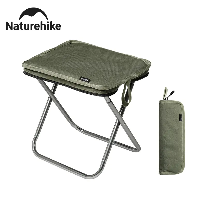 كرسي قابل للطي من Naturehike للاستجمام في الهواء الطلق كرسي ألمنيوم خفيف الوزن محمول كرسي تخييم قابل للطي عالي التحمل