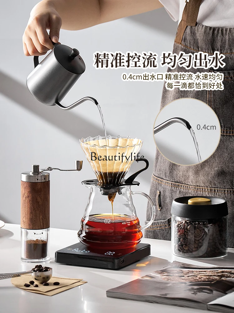 Hand-Grinding Coffee Machine Household Hand-Cranking Small Coffee Bean Grinder