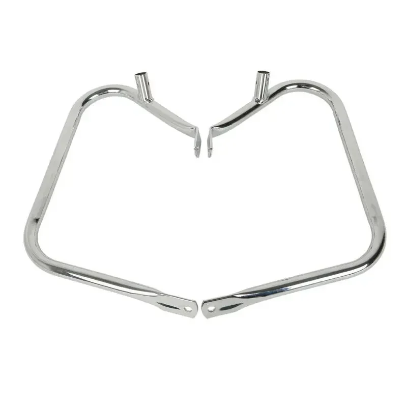 Motorcycle Saddlebag Bags Guard Bracket For Harley Touring Models Road King Electra Street Glide FLHR FLTR 1997-2013