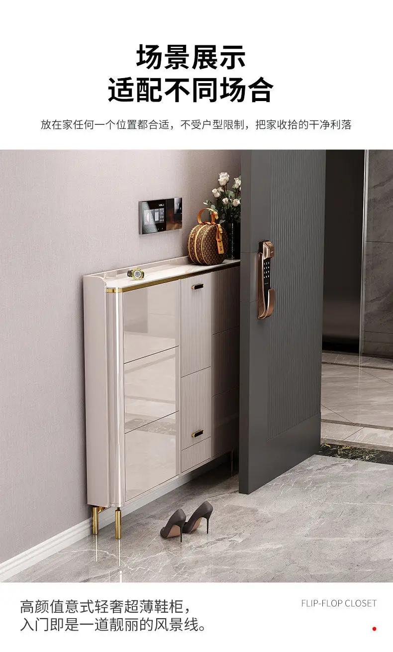 Entrance Hall Shoe Rack Box Stand Cupboard Holder Space Saving Shoe Cabinet Desk Display Shelf Porta Zapatos Home Furniture