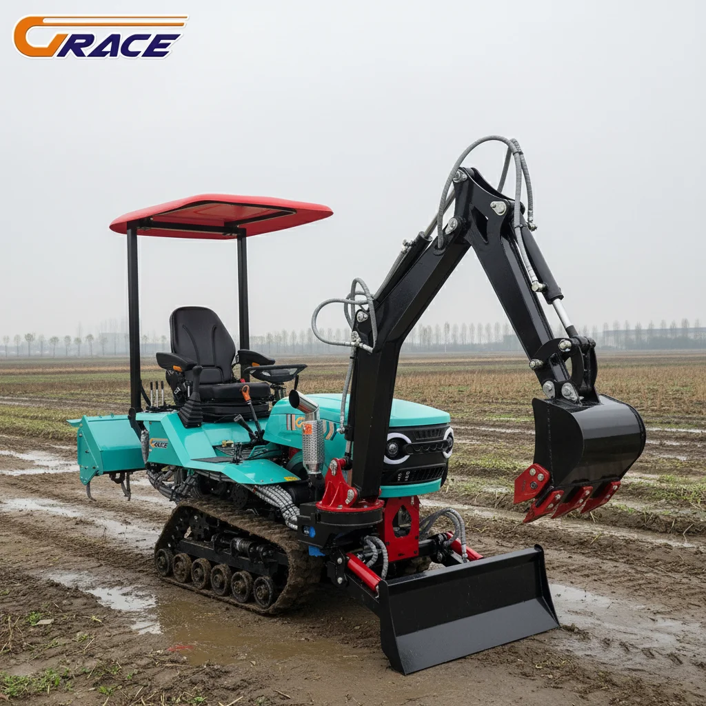 

Customize High Horsepower Crawler Tractor Diesel Agricultural Tractor For Large Farmland