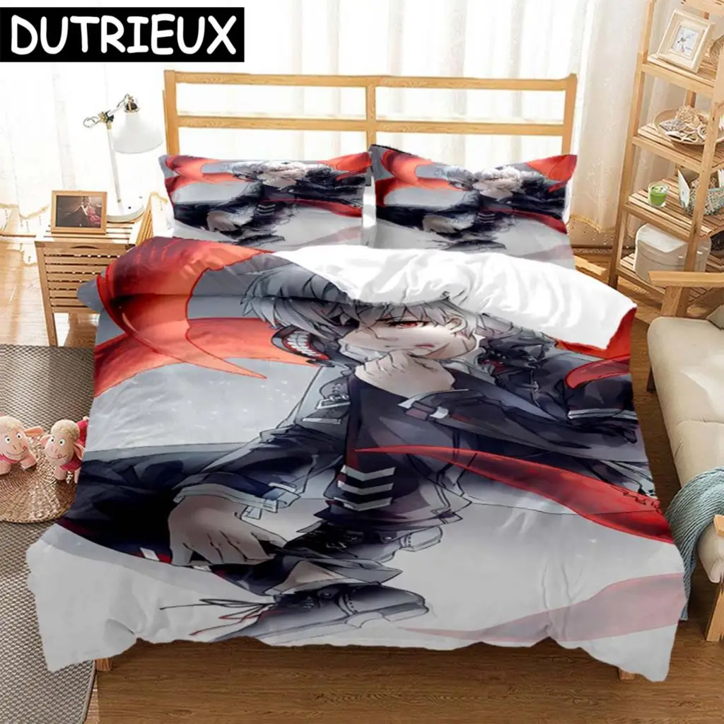 Tokyo Ghoul Digital Print Polyester Bedding Sets Covers Boys Duvet Cover Set For Teens Bedding Set King Size