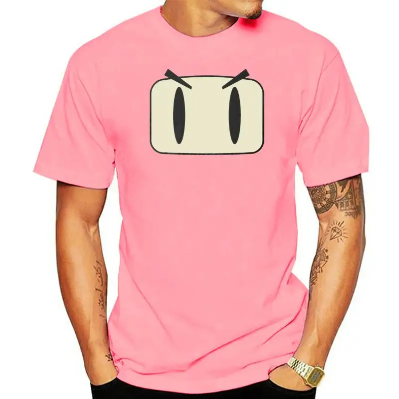 Men Short sleeve tshirt Bomberman Unisex T Shirt Women t-shirt