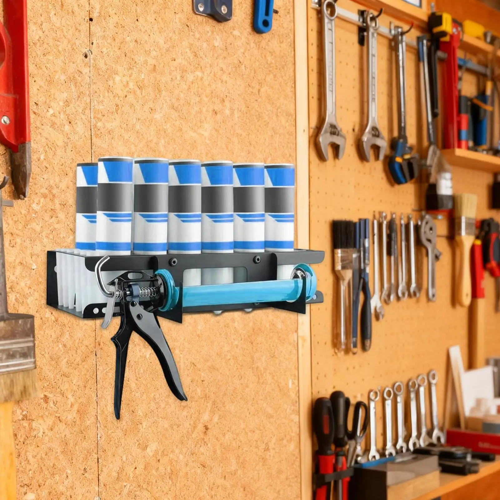 Storage Rack Save Space Organization Holder Organizer For Garage For Dorm Repair Shop Garage Workshop Living Room