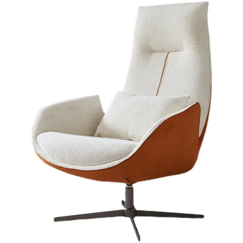 

Creative single sofa chair rotating chair balcony living room designer lazy