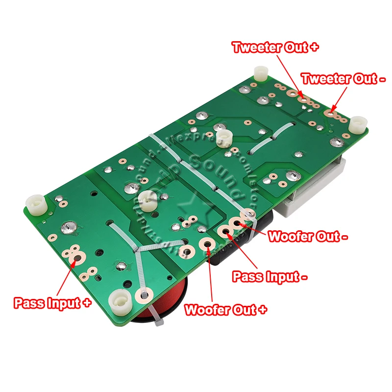 1000 Вт C-5212, 2-полосный, 2 блока, динамик, делитель частоты, фильтры, аудио Hi-Fi, плата кроссовера High-Low