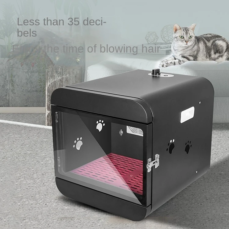 Pet Drying Box Automatic Hair Dryer Cat Hair Blowing Machine Large Capacity Smart dog professional dry room Animal Supplies