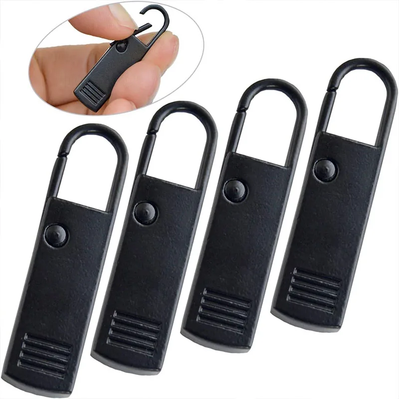 

5/10PCS Zipper Pulls Tab Replacement Zipper Slider Puller Extension Backpack Zippers Tags Handle Mend Fixer Repair for Suitcase