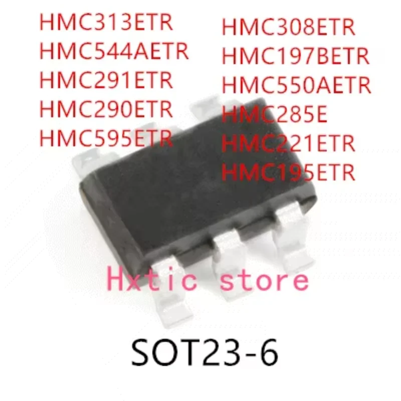 

10PCS HMC313ETR HMC544AETR HMC291ETR HMC290ETR HMC595ETR HMC308ETR HMC197BETR HMC550AETR HMC285E HMC221ETR HMC195ETR IC