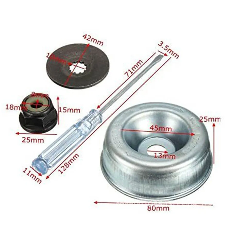 Gardening Machine Lawnmower Blade Trimmer Head Adapter Kits Repair Replacement accessories for Trimmers Brush Cutter Garden Tool