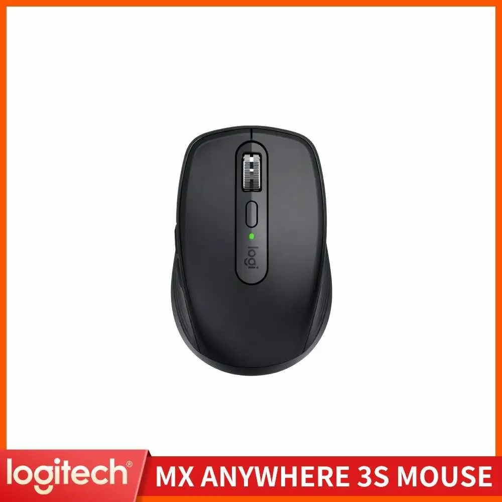 Logitech MX Anywhere 3S Rechargeable Wireless Mouse 70-Day Battery for Extended Trips