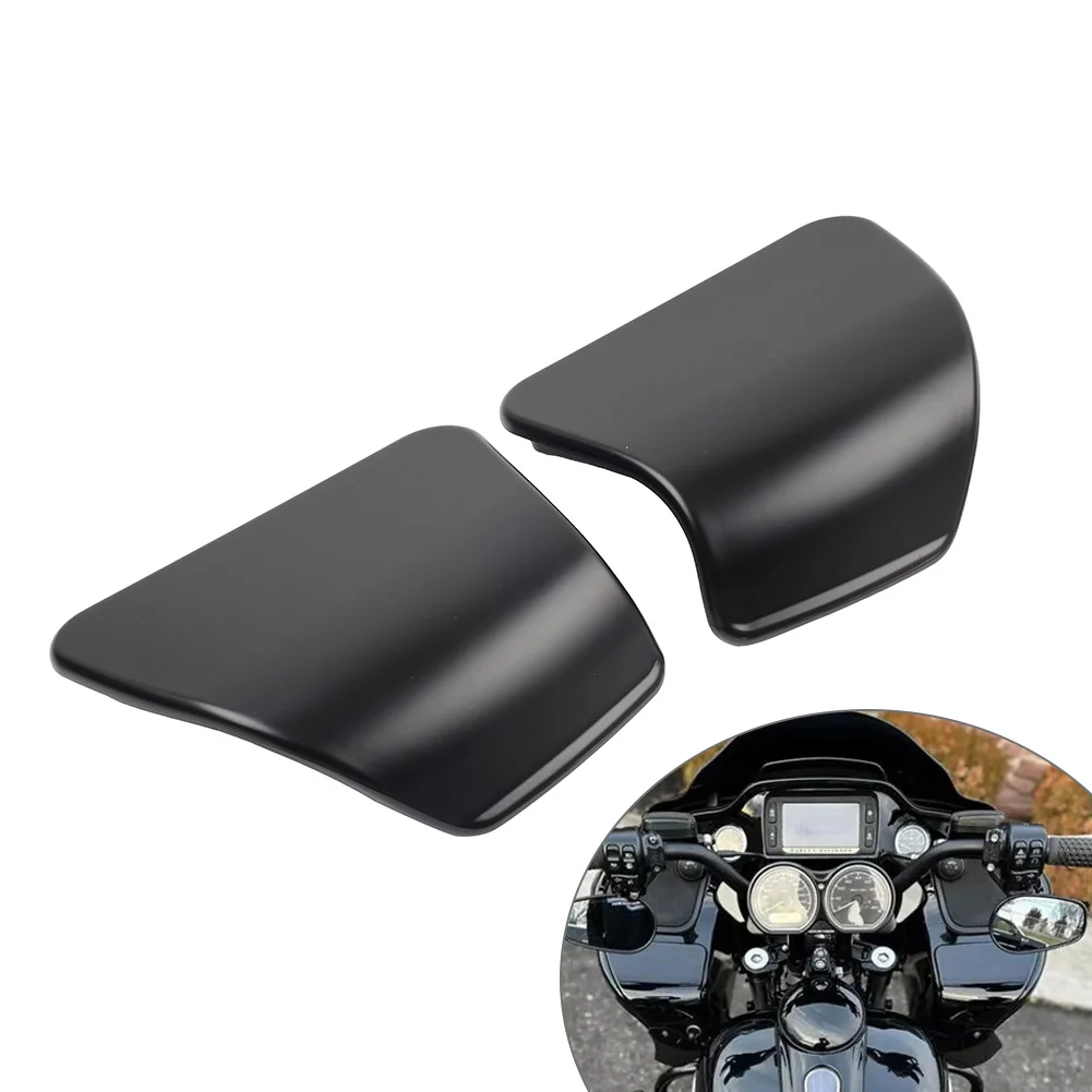 2 Pcs Motorcycle Black Inner Fairing Glove Box Door Cover For Harley Road Glide 2015-2023